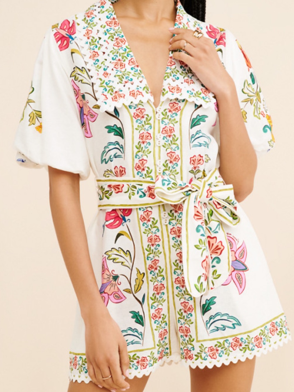 FARM Rio Floral Romper